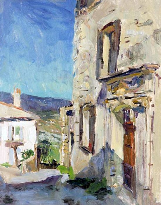 Doorway at Saignon by Tom Benjamin