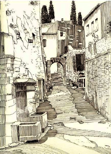 malaucene par Michel Mans