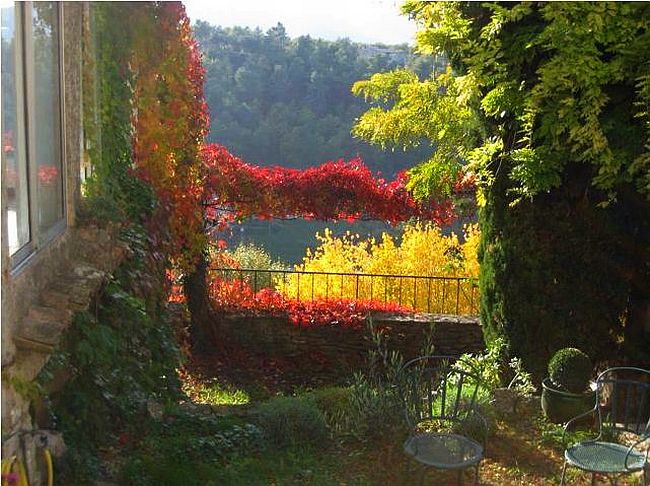 Coin du  jardin de Jane Eakin M&eacute;nerbes