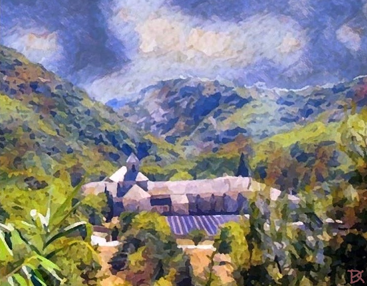 Abbaye de Senanque par Dan Kopel