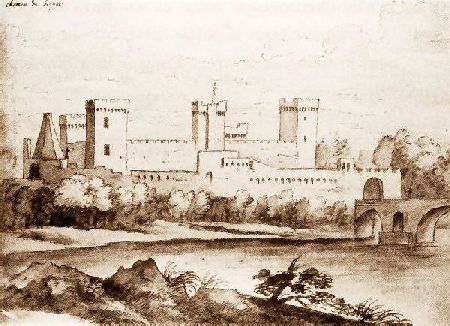 ancien palais des pape &agrave; Sorgues