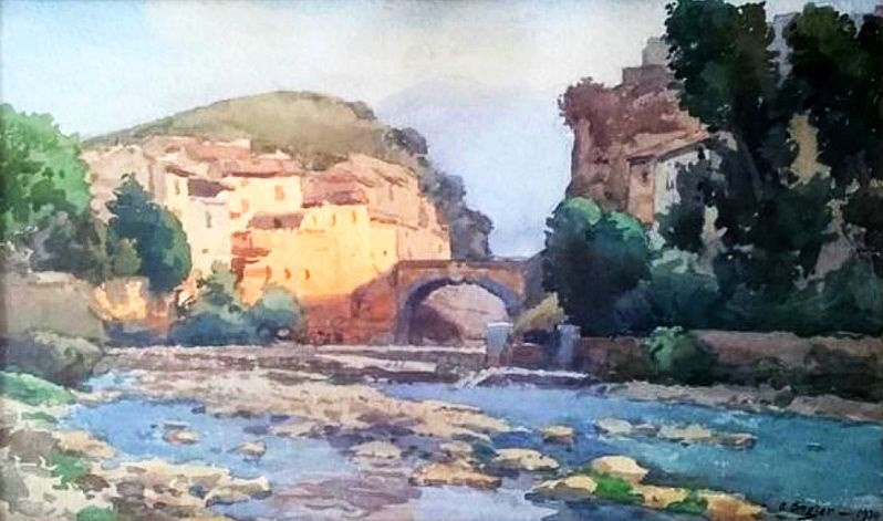 Vaison-la-Romaine  par Alfred Bergi&eacute;