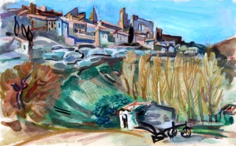 Le vieux Vaison  par  Andr&eacute; Planson