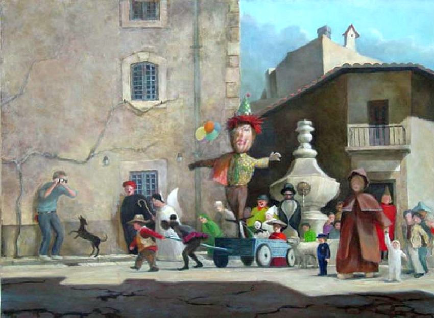 Carnaval in Venasque by Jerry Powers