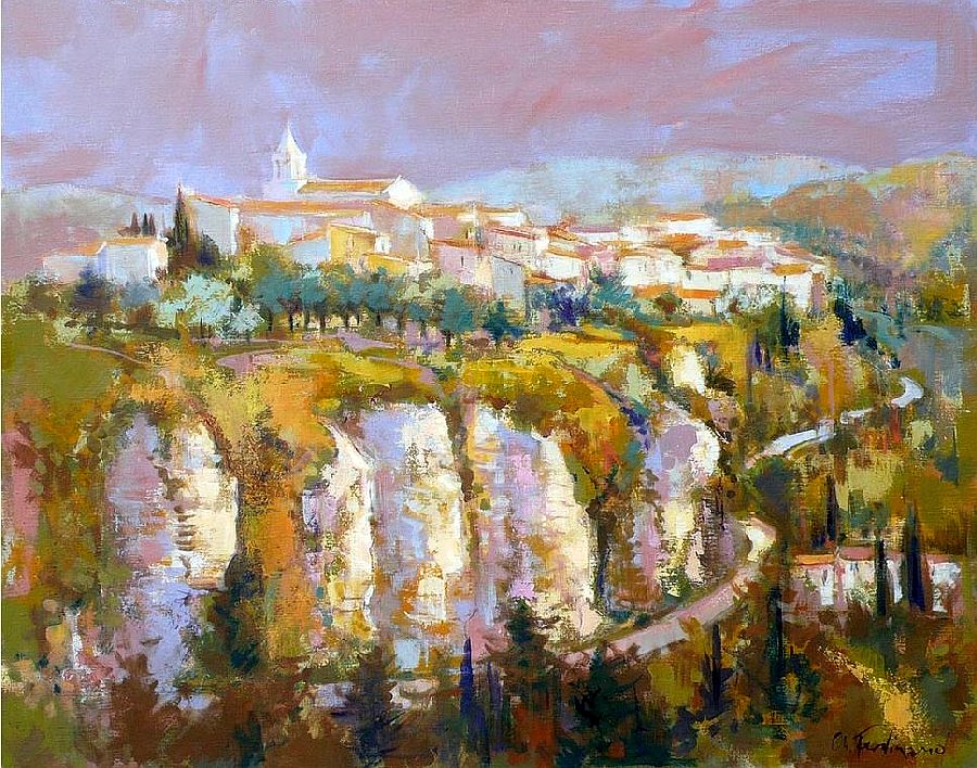 Cile d'orage sur Venasque par Christian Ferdinand