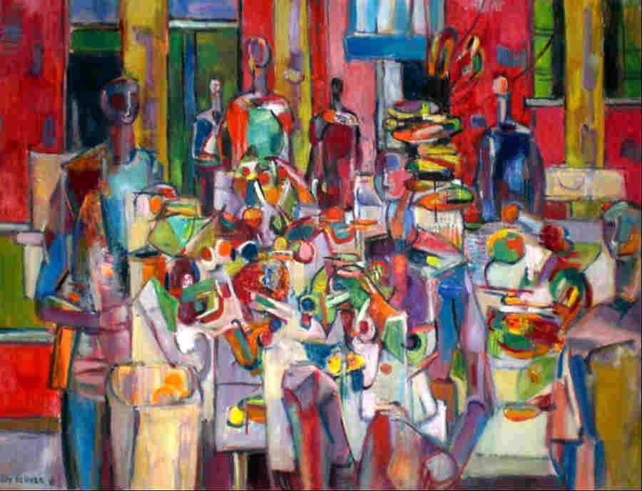 Au marché Forville par Claude Schurr