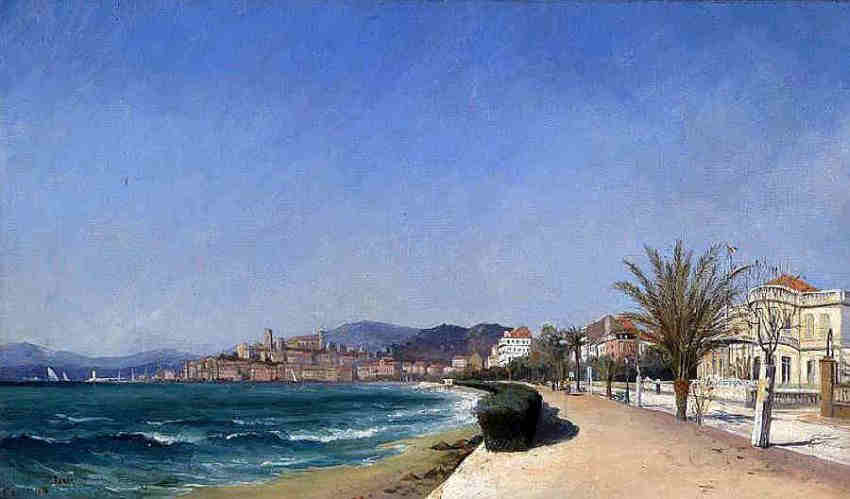 La promenade &agrave; Cannes par Janci