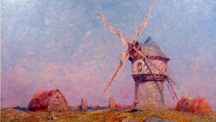 Moulin Cr&eacute;meur, Gu&eacute;rande par Ferdinand Loyen du Puigaudeau
