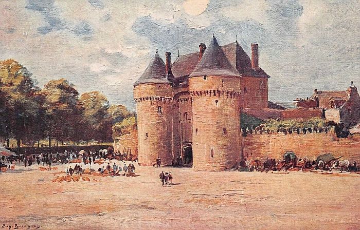 Porte St-Michel, Gu&eacute;rande par Eug&egrave;ne Bourgeois