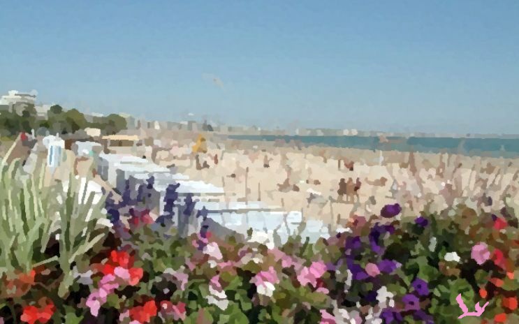 Plage La Baule par Laura Voolu