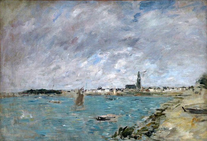 Le Croisic par Eugene Boudin