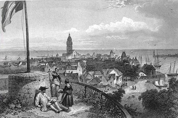 Mont-Esprit au Croisic par Adolphe Rouargue