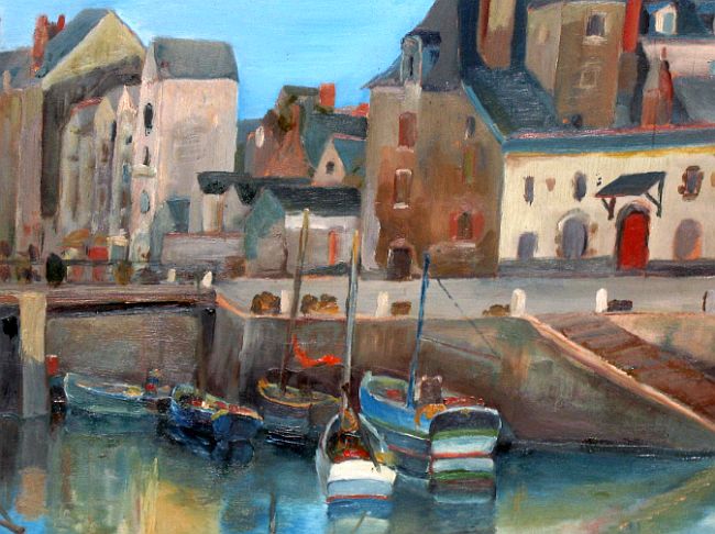 Lecroisic par Georges Leroux