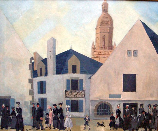 Le Croisic par Jean-Emile Laboureur