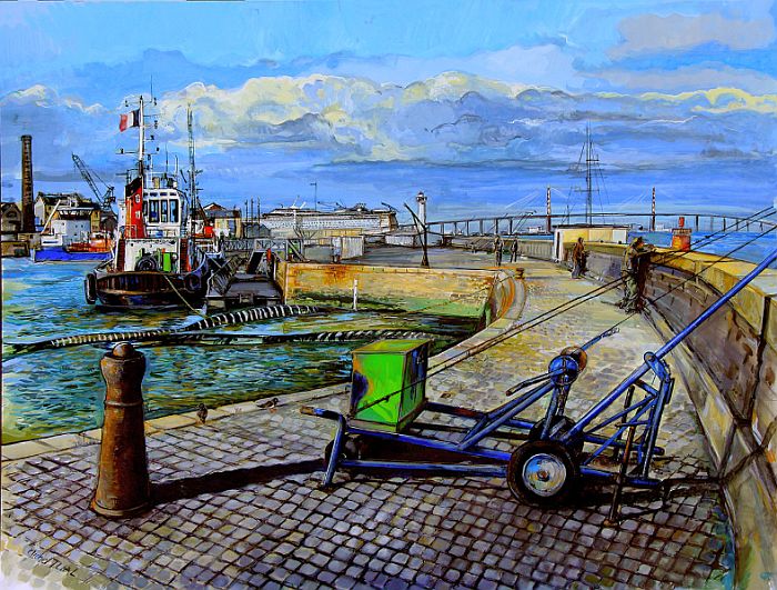 Avant port St-Nazaire par Michel Tial