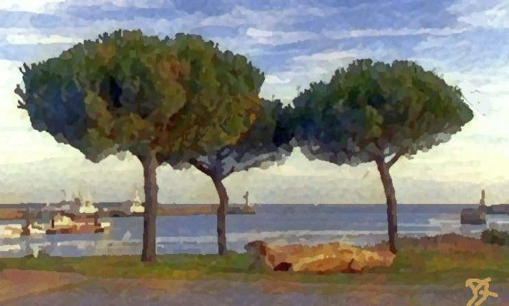 Phare jet&eacute;e Est St-Nazaire oar San Kopel