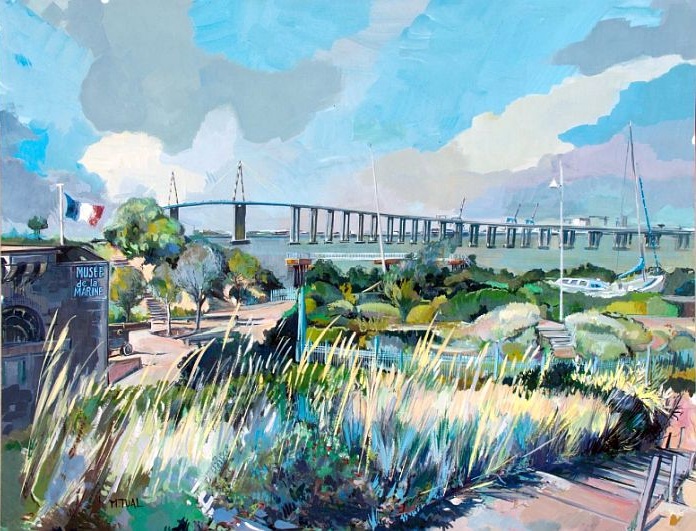 Pont de St-Nazaire par Michel Tial