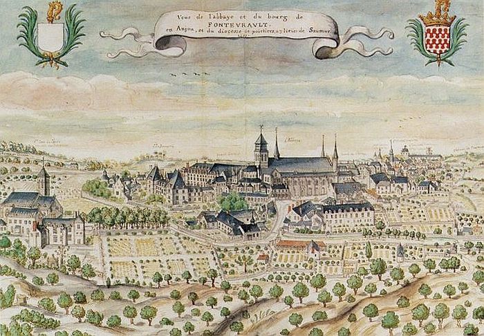 Fontevraud en 1699