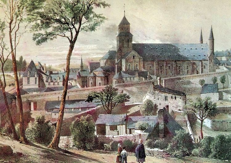 Fontevraud au dixhuitieme si&egrave;cle
