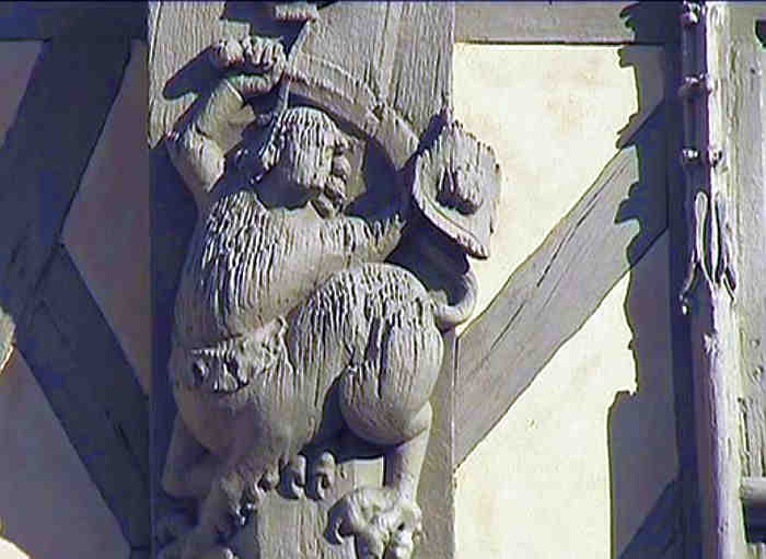 Scupture, maison Adam, &agrave; Angers