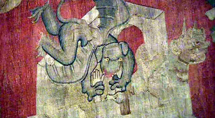 tapisseries de l'Apocalypse au ch&acirc;teau d'Angers