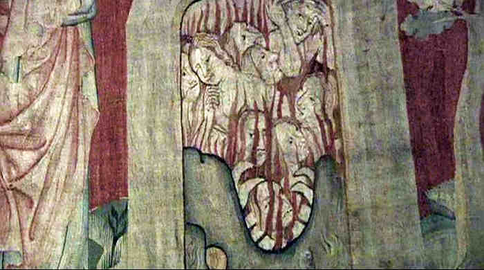 tapisseries de l'Apocalypse au ch&acirc;teau d'Angers