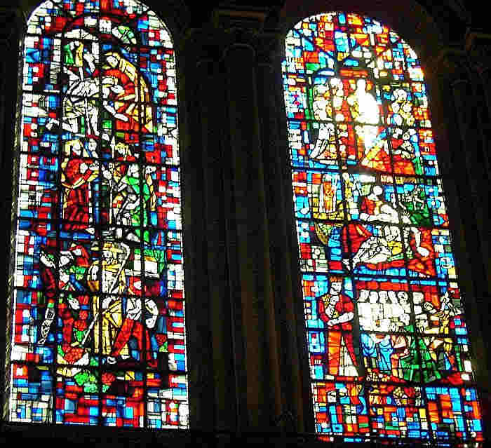 Vitraux cath&eacute;drale d'Angers