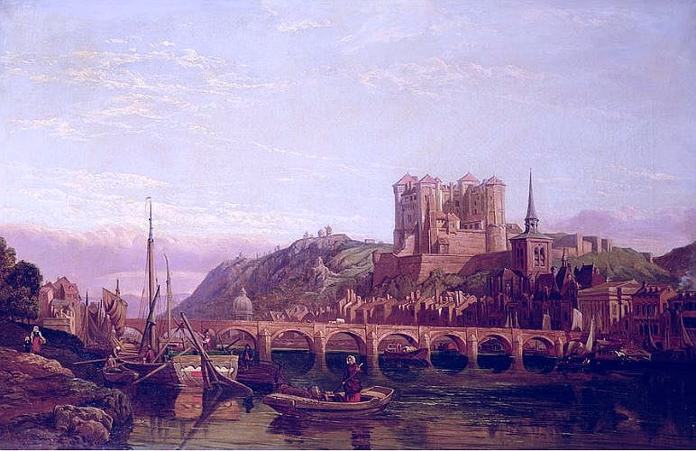 Saumur by Georges Clarkson Stanfield