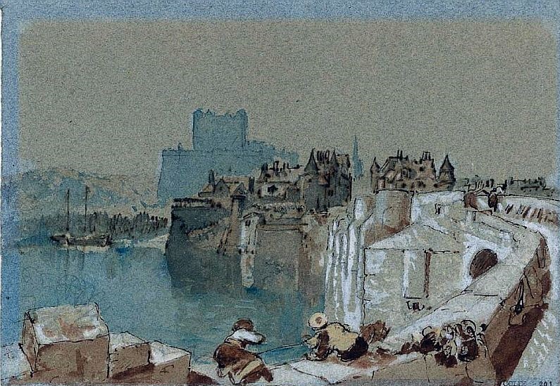 Saumur by William Turner