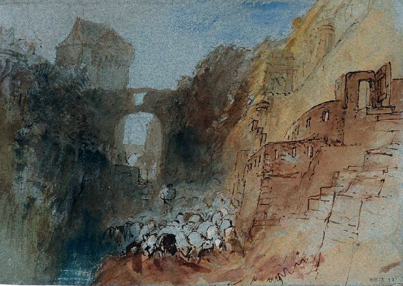 Saumur by William Turner