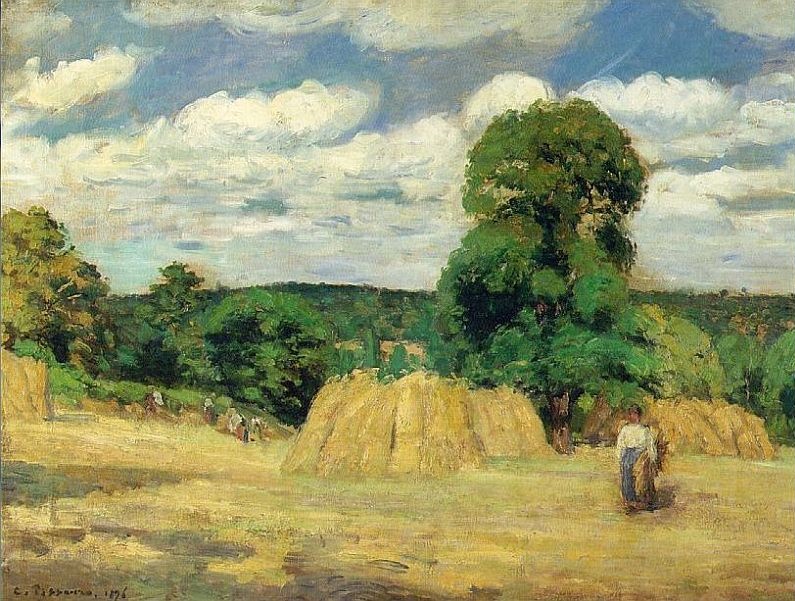 Montfoucault par Camille Pissaro