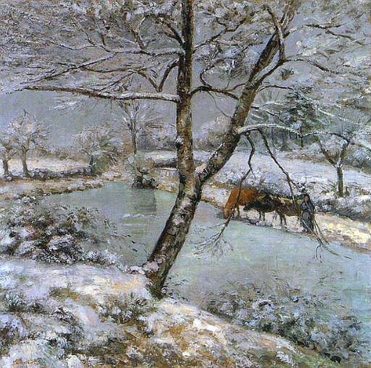 Montfoucault par Camille Pissaro