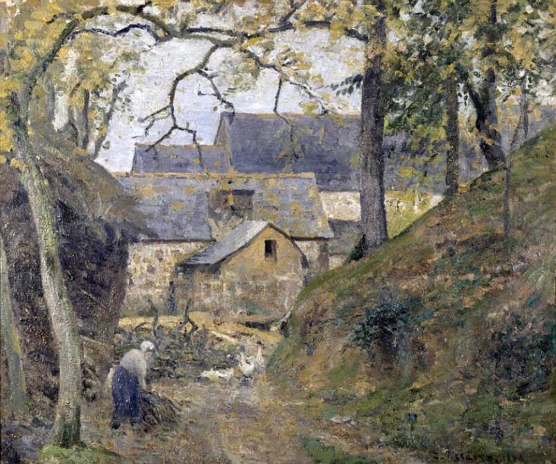 Montfoucault par Camille Pissaro