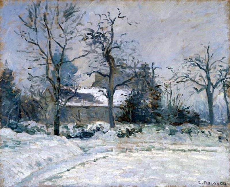 Montfoucault par Camille Pissaro