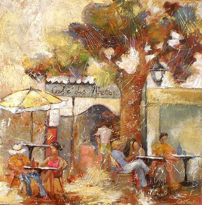 Caf&eacute; des Arts &agrave; Nantes par Mathilde Grimaud