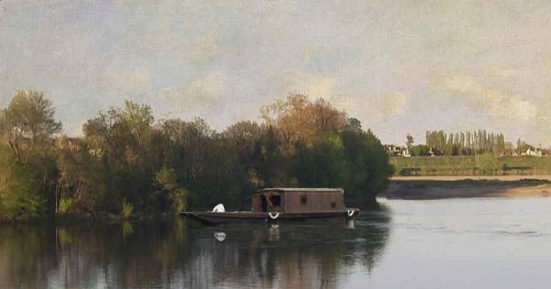 Paysage des  bords de Loire par Dan Kopel
