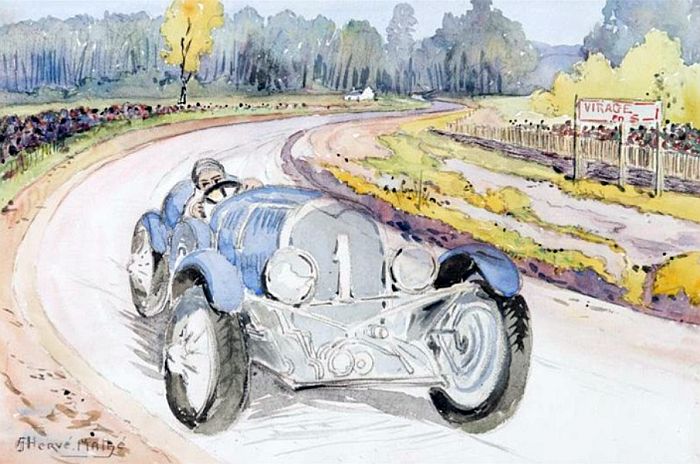 24 hheures du   Mans Jules Herv&eacute;-Math&eacute;