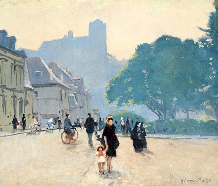 Rue au  Mans Jules Herv&eacute;-Math&eacute;