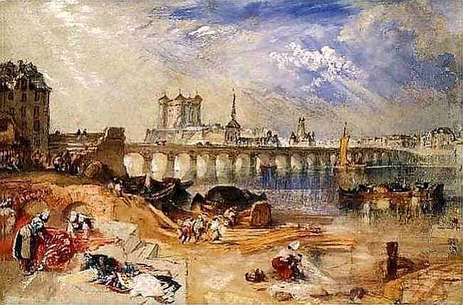 Saumur by William Turner
