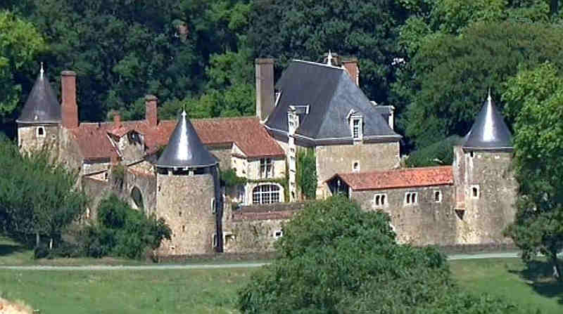 chateau de l'Aubraie
