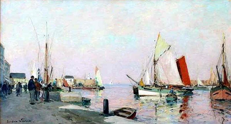  &icirc;le d'Yeu par Paul Emile Lecomte