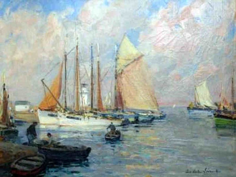  &icirc;le d'Yeu par Paul Emile Lecomte