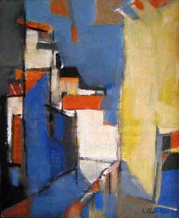 Rue de l'&icirc;le d'Yeu par Jean Chevolleau