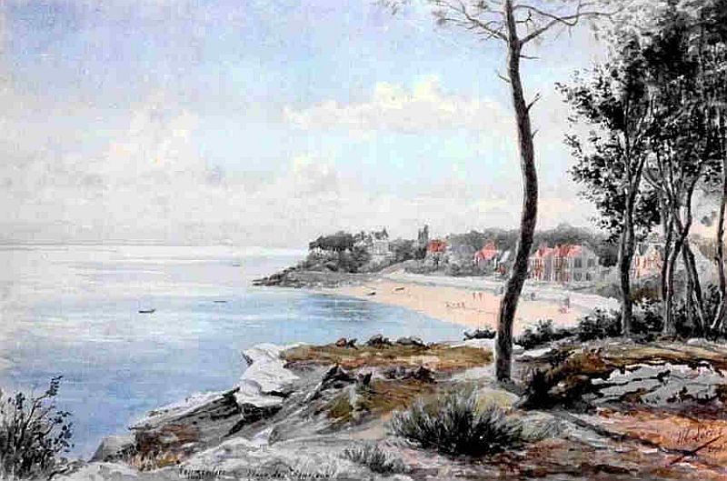 Noirmoitier  plage des Souzeaux par Maurice Laurois