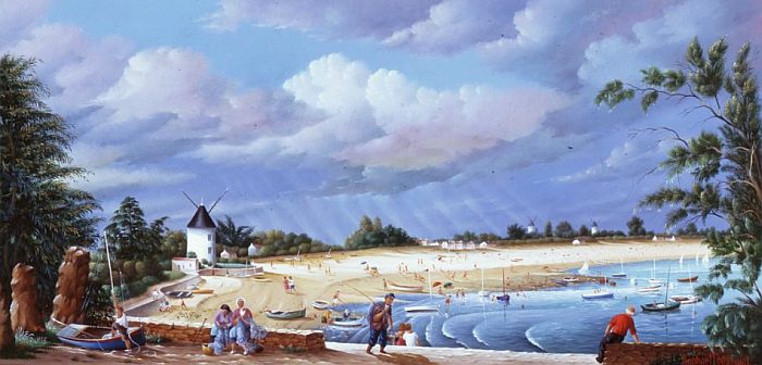 Plage de la gu&eacute;rini&egrave;re Noirmoutier par Raphel Toussaint