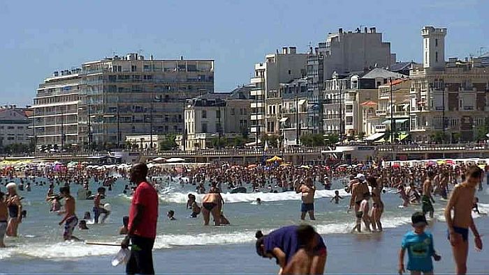 La plage des Sables d'Olonne