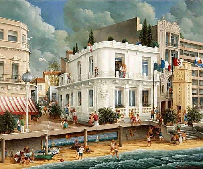 La villa Blanche, aux Sables d'Olonne  par Raphael Toussaint