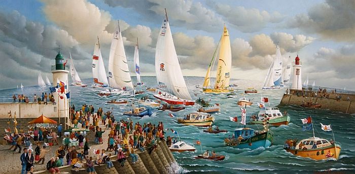 Odyss&eacute;e du Vend&eacute;e Globe par Raphael Toussaint