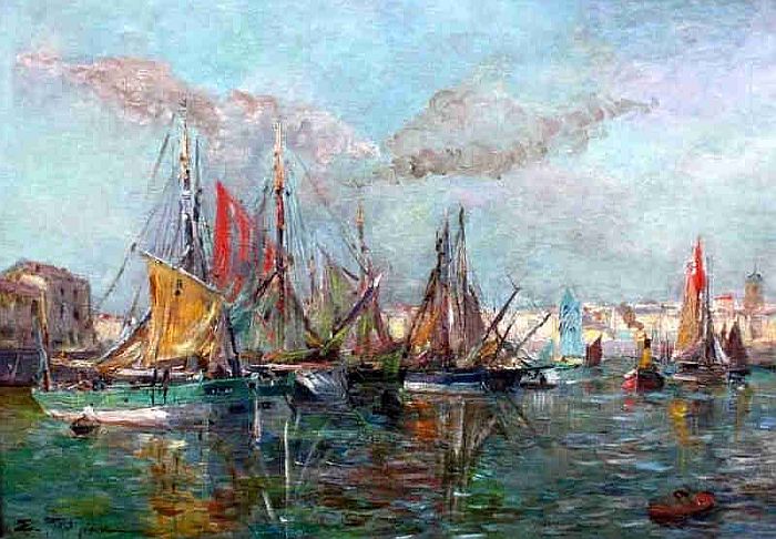 Port des Sables d'Olonne Edmond Marie Petitjean