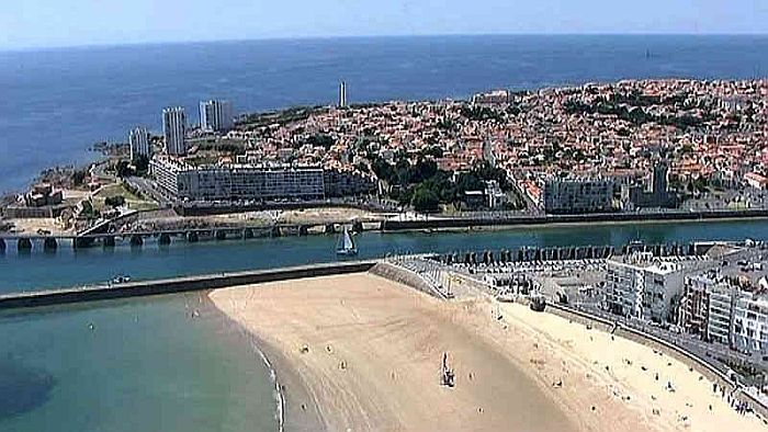 Vue des Sables d'Olonne